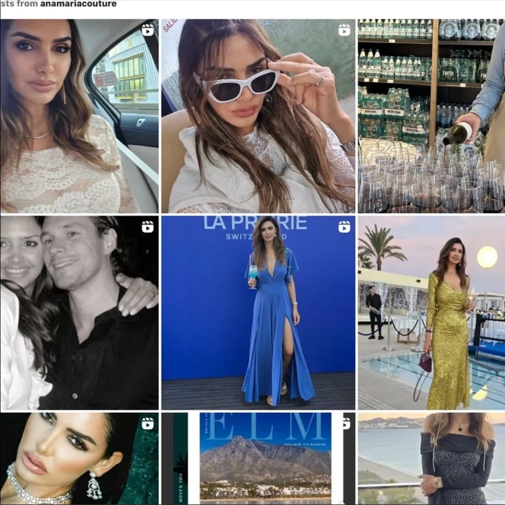 Pink AnaMaria Couture Mini Dress New with Tags - Picture 8 of 9